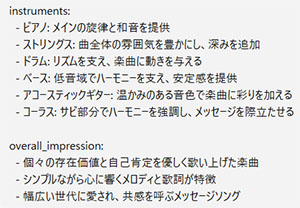楽曲制作の楽器構成決め
